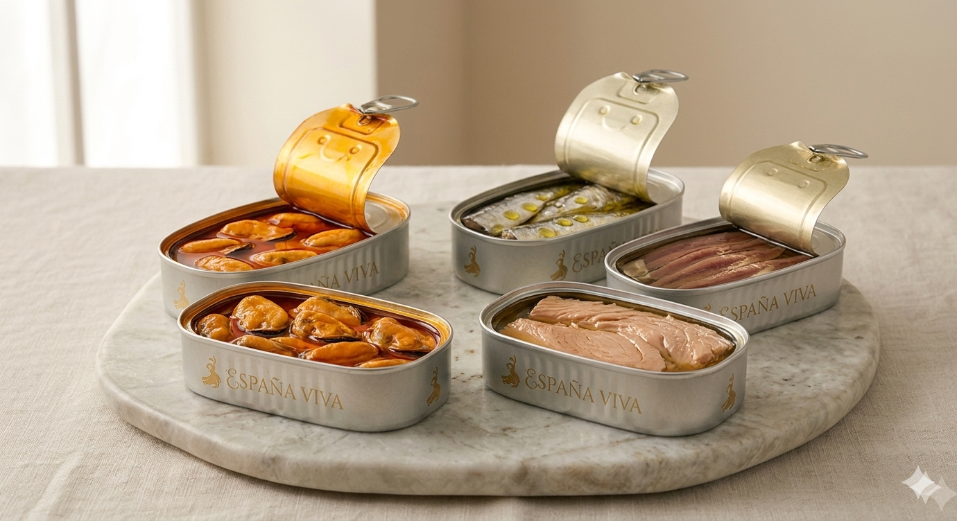 Conserves Gourmet de Peix i Marisc – Selecció Premium en Llauna - Imatge 2